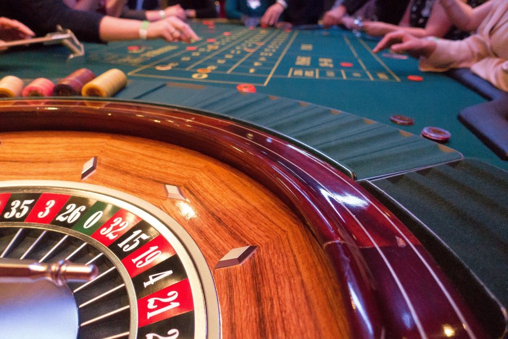 Image of a live roulette game