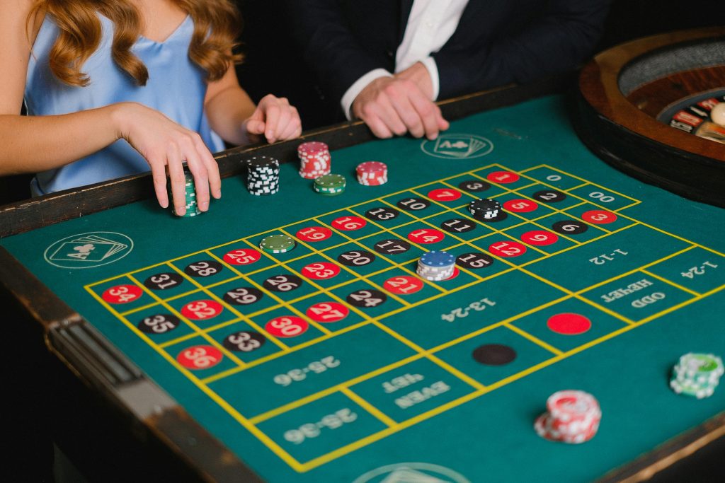 Image of roulette being played