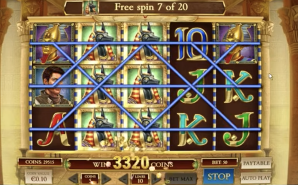 image of book of dead slot gameplay